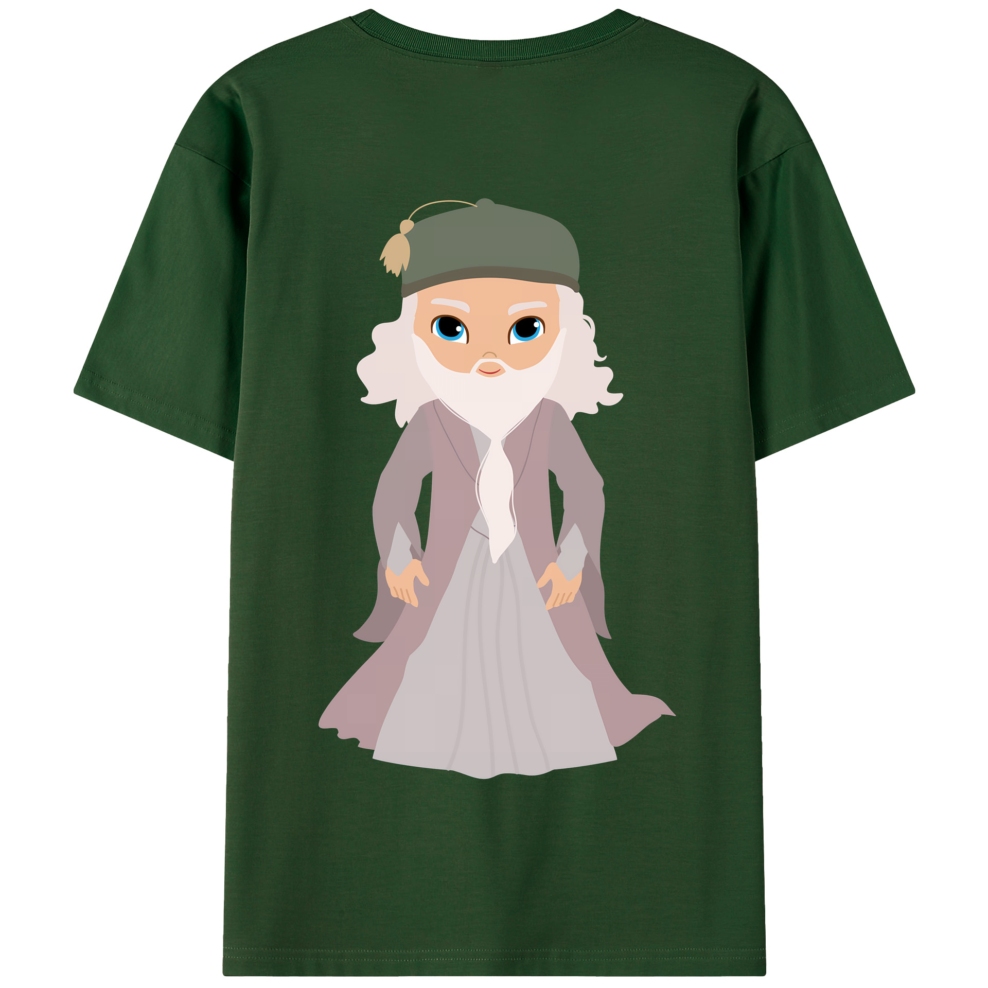 （画像用） Harry Potter ハリー・ポッターシリーズ 綿100％半袖Tシャツ（背面プリント）